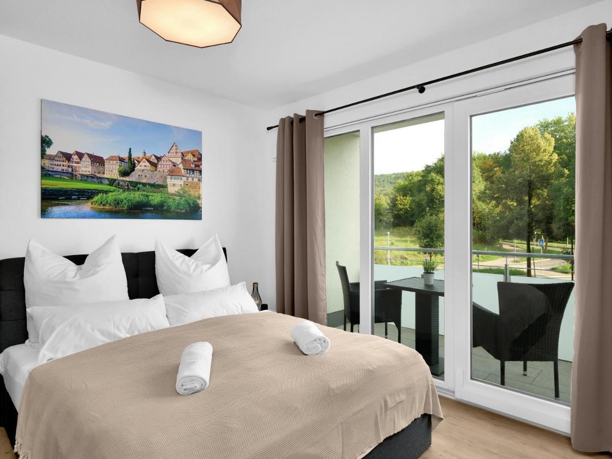 Inhome Studio Apartment - Kueche - Parken - Tv Schwäbisch Hall Exteriér fotografie