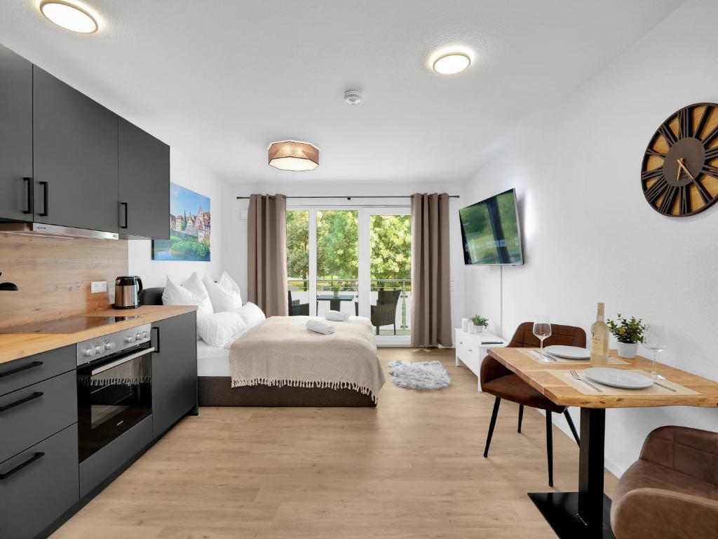 Inhome Studio Apartment - Kueche - Parken - Tv Schwäbisch Hall Exteriér fotografie