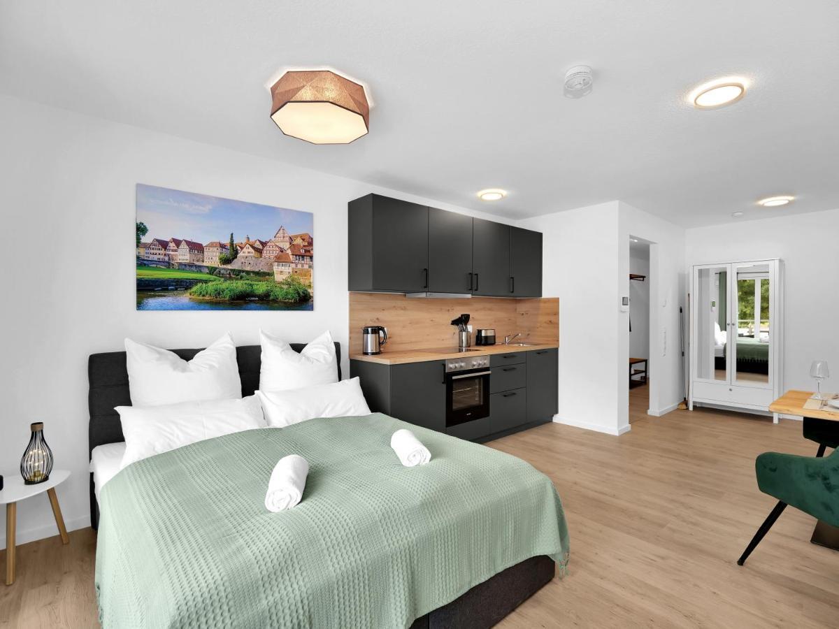Inhome Studio Apartment - Kueche - Parken - Tv Schwäbisch Hall Exteriér fotografie