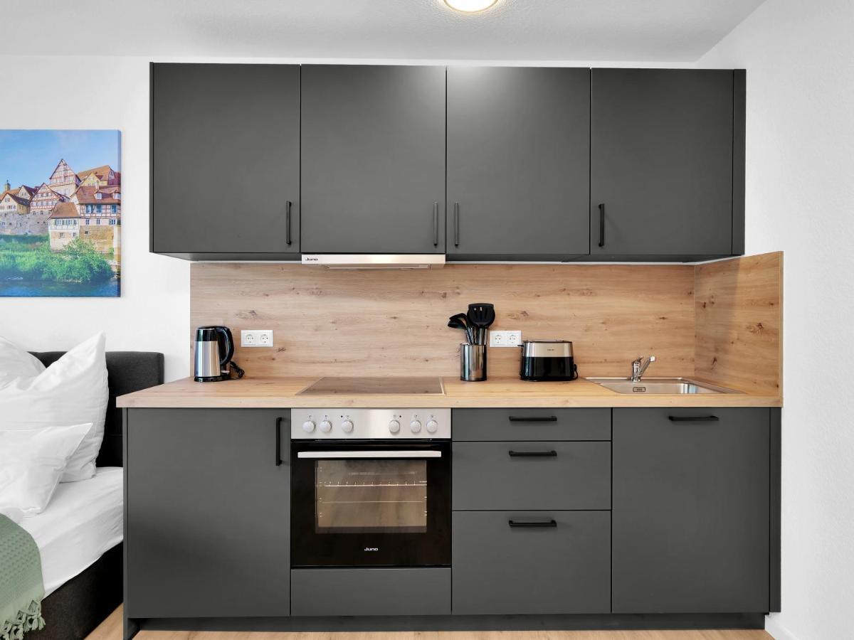 Inhome Studio Apartment - Kueche - Parken - Tv Schwäbisch Hall Exteriér fotografie