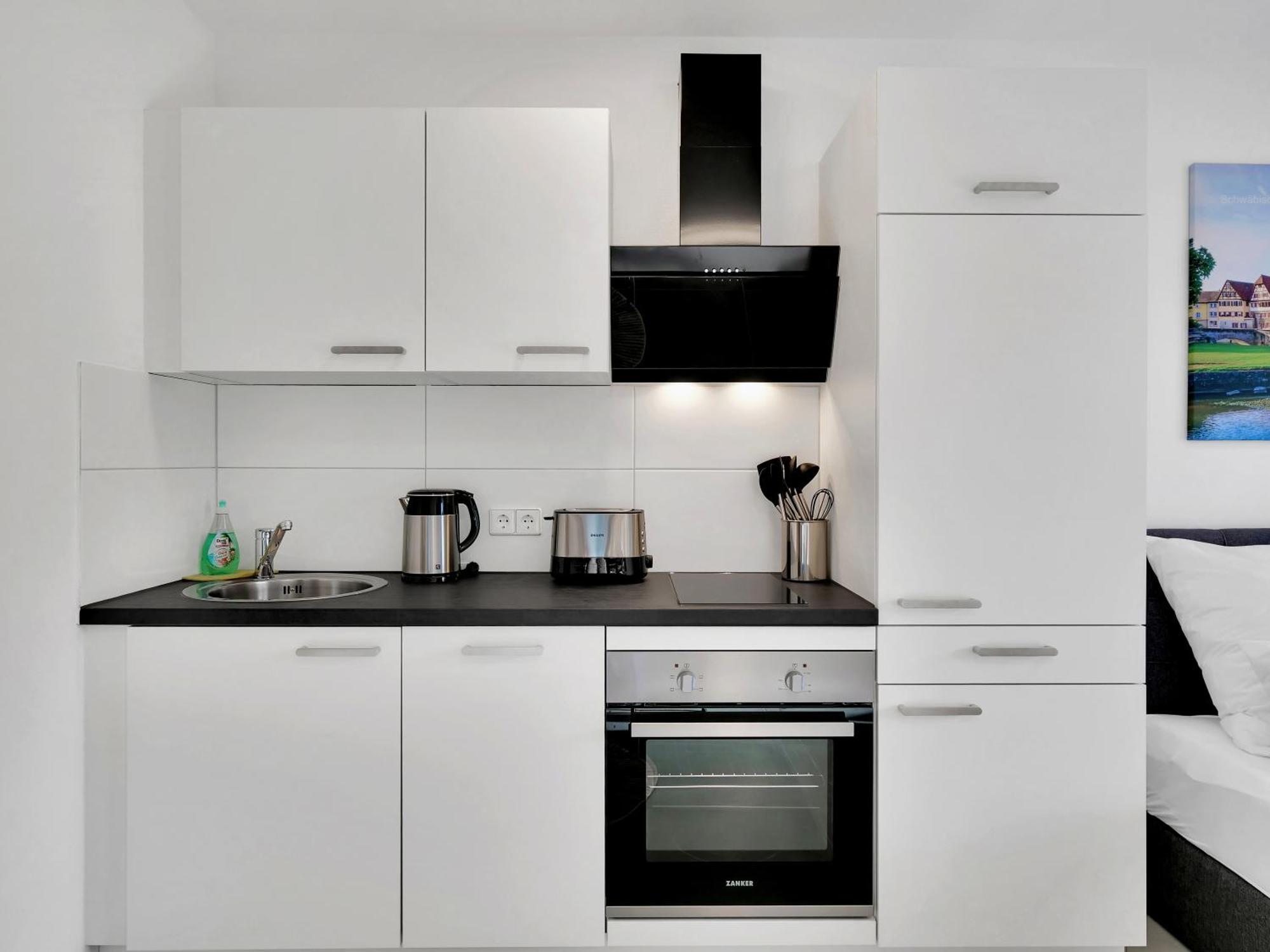 Inhome Studio Apartment - Kueche - Parken - Tv Schwäbisch Hall Exteriér fotografie